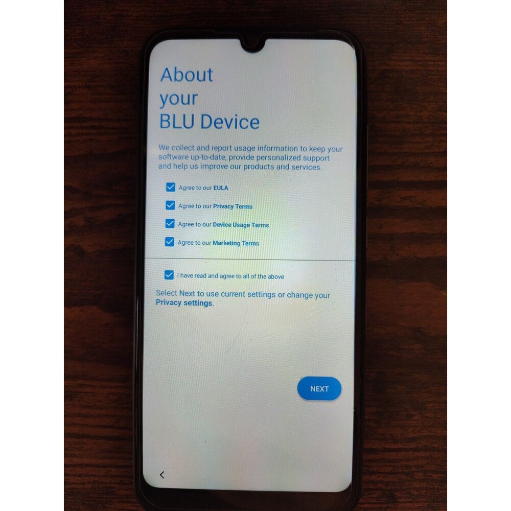 TracFone Blu View 4, 32GB GREY Working